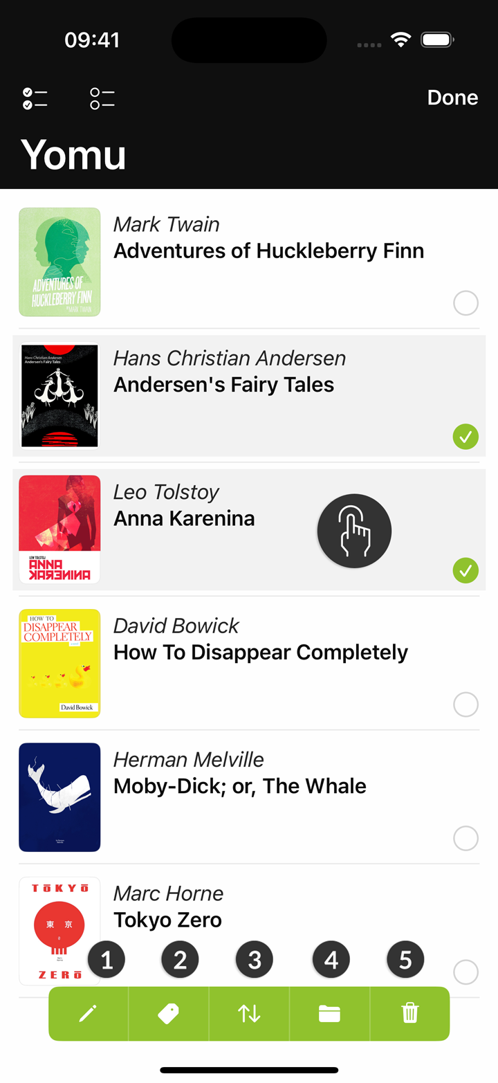 Get Started - Guide | Yomu EBook Reader